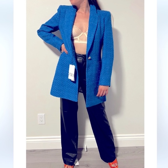 ZARA Textured Blazer - Picture 13 of 13